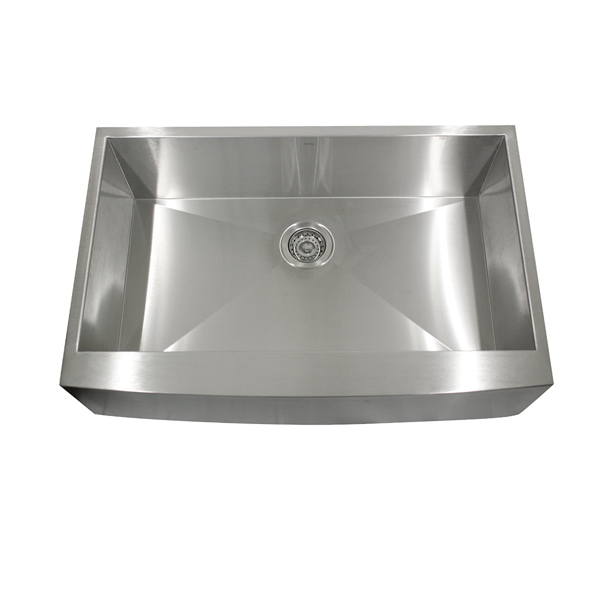 Nantucket 332010-16 33" Farmhouse Apron Front Stainless Steel Kitchen Sink