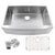 Nantucket Sinks Apron332210-SR-16 Pro Series Small Radius Farmhouse Apron Front Sink