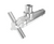 Brasstech 403X-1 Universal Angle Valve, 1/2"" Compression