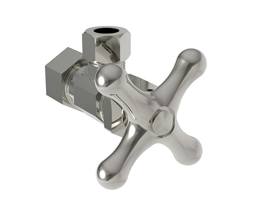Brasstech 403X Universal Angle Valve, 1/2"" Compression