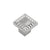 Belwith keeler B056407 Knob, 1" sq.