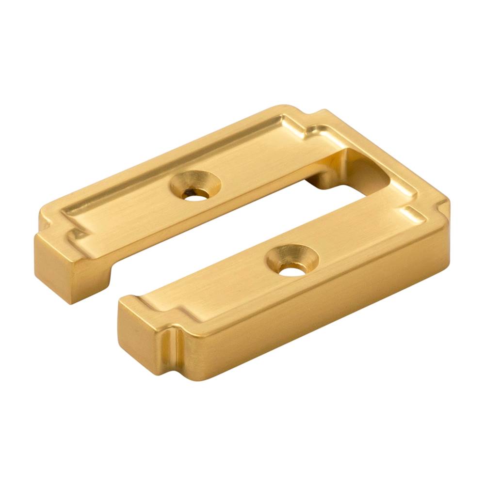 Belwith keeler B078002 Hook backplate, 1" center to center
