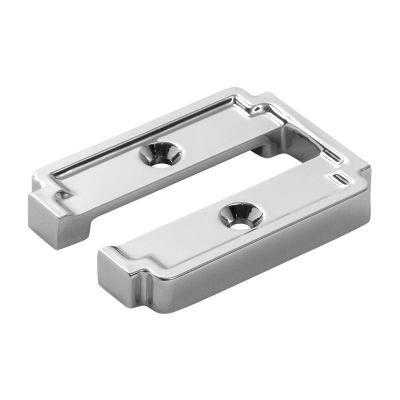 Belwith keeler B078002 Hook backplate, 1" center to center