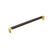 Belwith keeler B079355 Fuse collection appliance pull 18 inch center to center with wood finish - Parent
