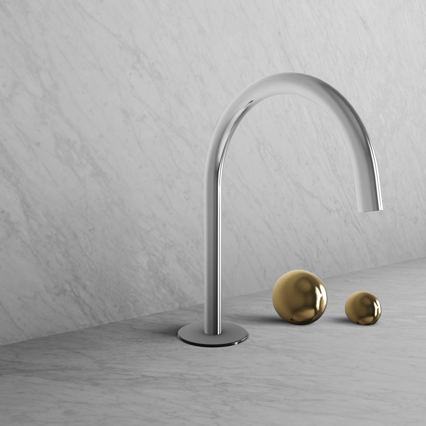 BARiL B35-8009-00L-CE Two-Handle Deck Mounted Lavatory Faucet
