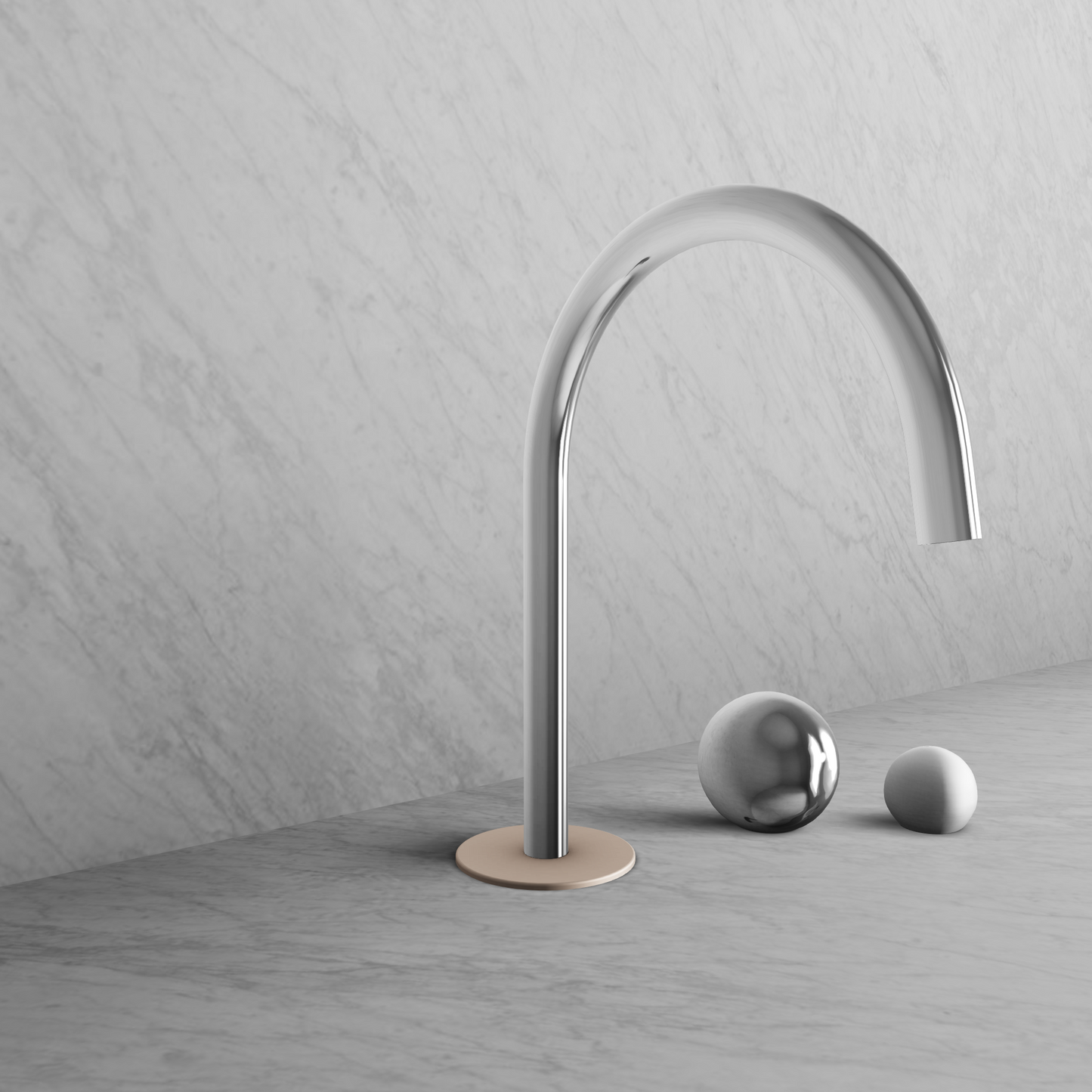 BARiL B35-8009-00L-CH Two-Handle Deck Mounted Lavatory Faucet