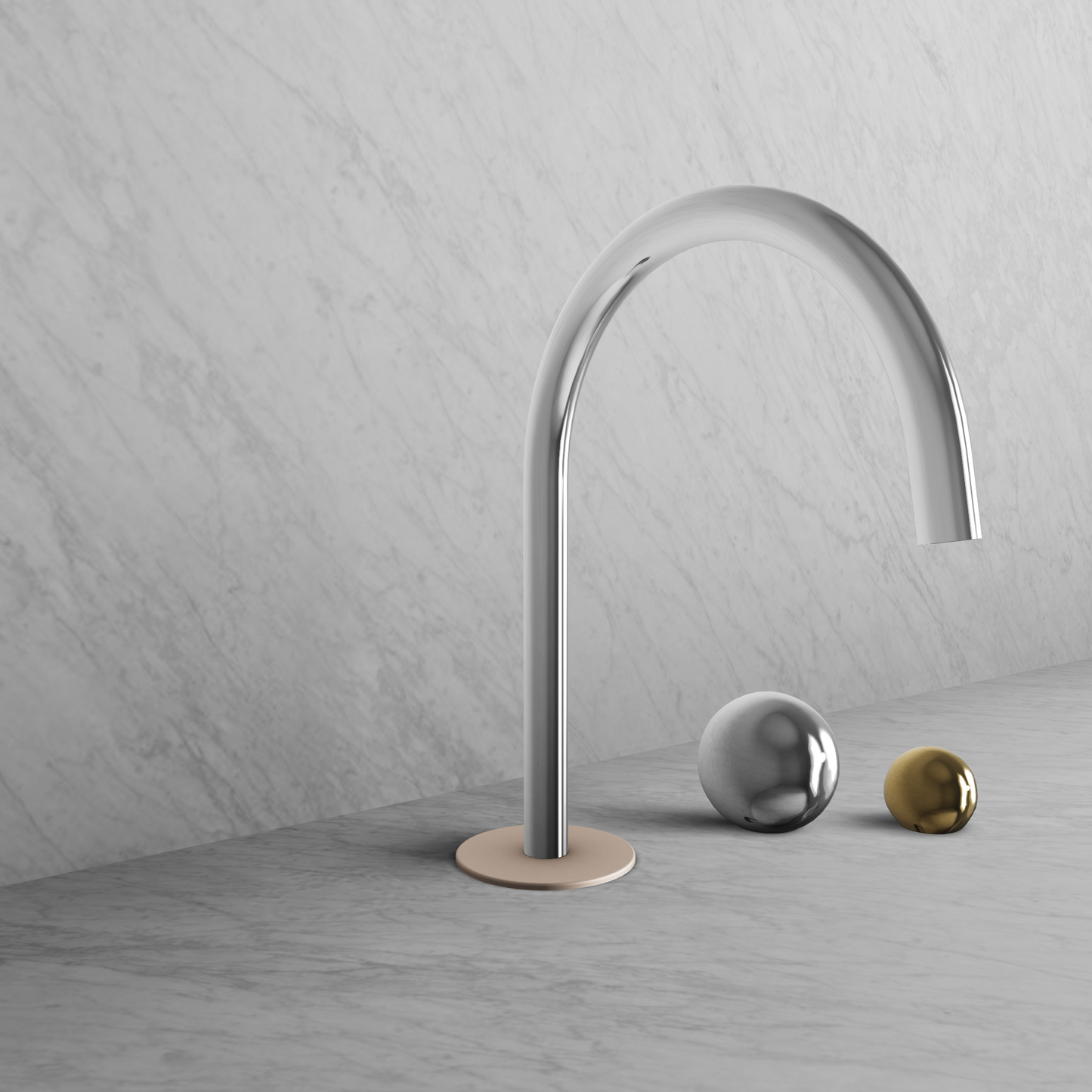 BARiL B35-8009-00L-CH Two-Handle Deck Mounted Lavatory Faucet