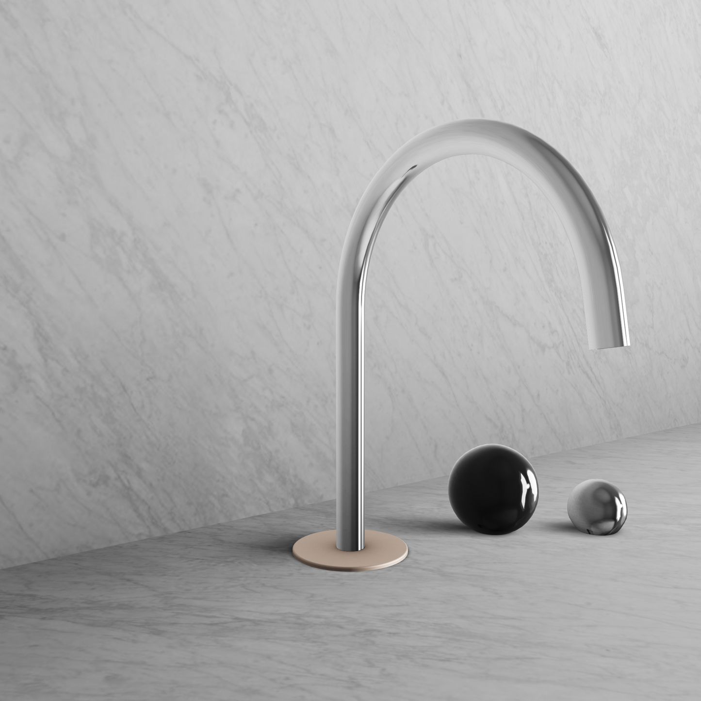 BARiL B35-8009-00L-CH Two-Handle Deck Mounted Lavatory Faucet