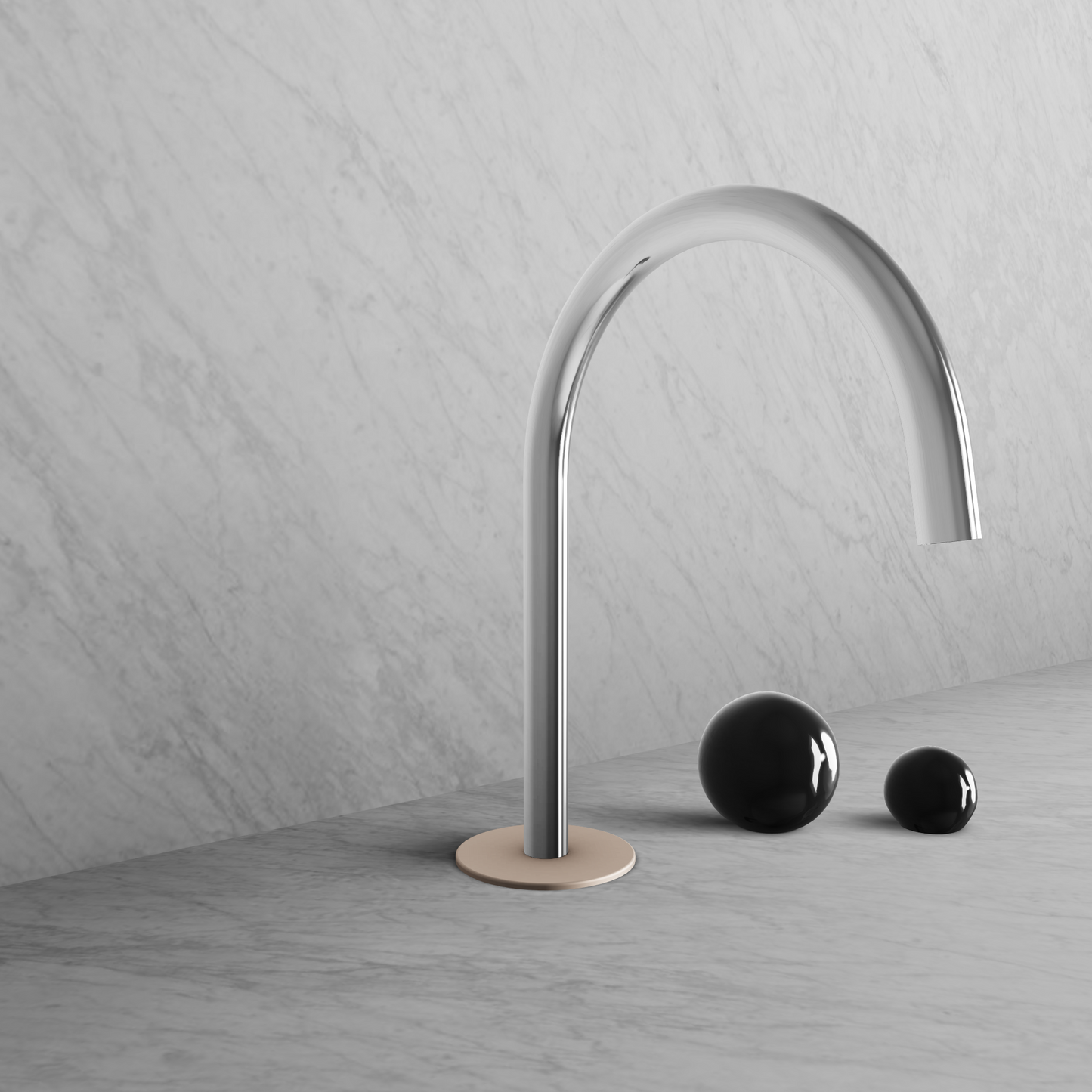 BARiL B35-8009-00L-CH Two-Handle Deck Mounted Lavatory Faucet