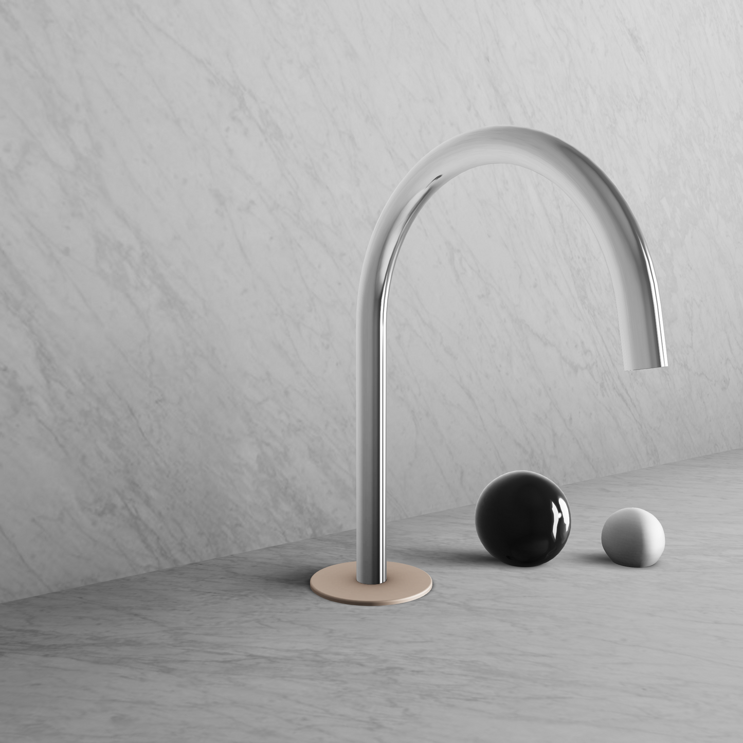 BARiL B35-8009-00L-CH Two-Handle Deck Mounted Lavatory Faucet