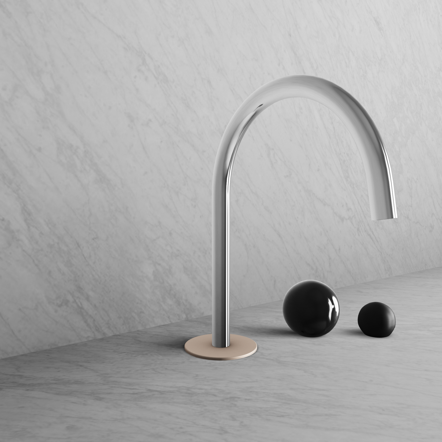 BARiL B35-8009-00L-CH Two-Handle Deck Mounted Lavatory Faucet