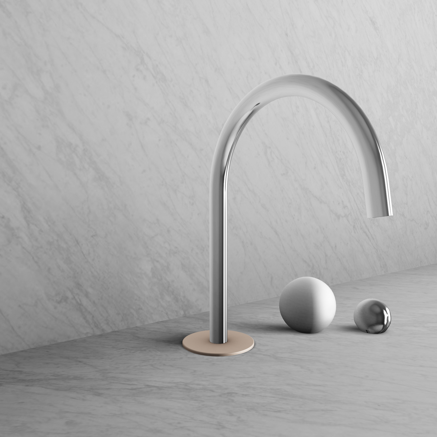BARiL B35-8009-00L-CH Two-Handle Deck Mounted Lavatory Faucet