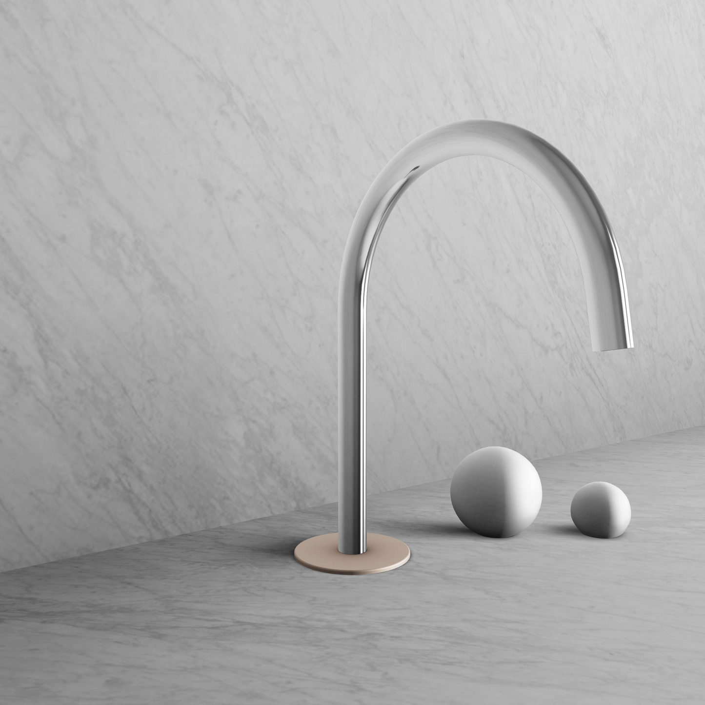 BARiL B35-8009-00L-CH Two-Handle Deck Mounted Lavatory Faucet