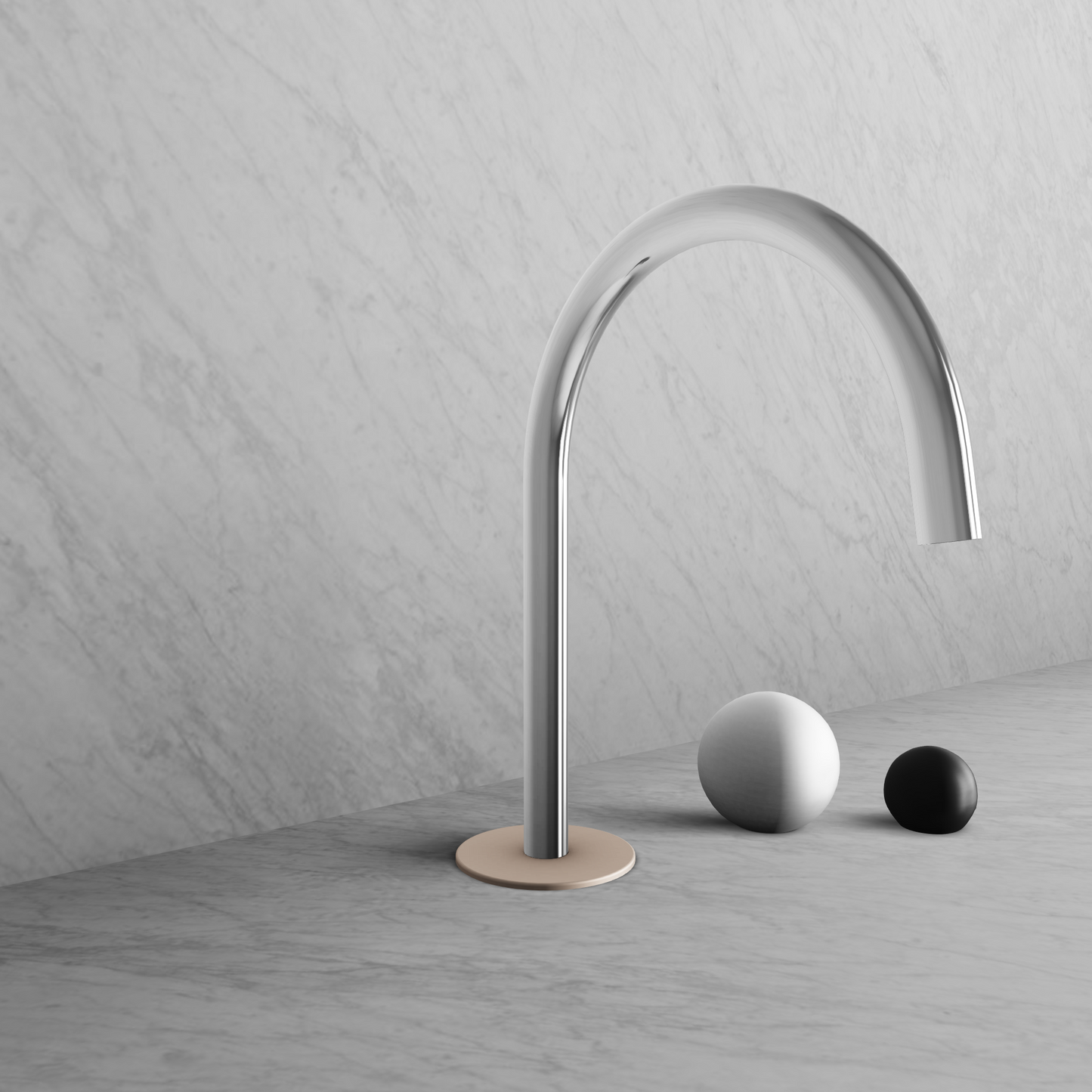 BARiL B35-8009-00L-CH Two-Handle Deck Mounted Lavatory Faucet