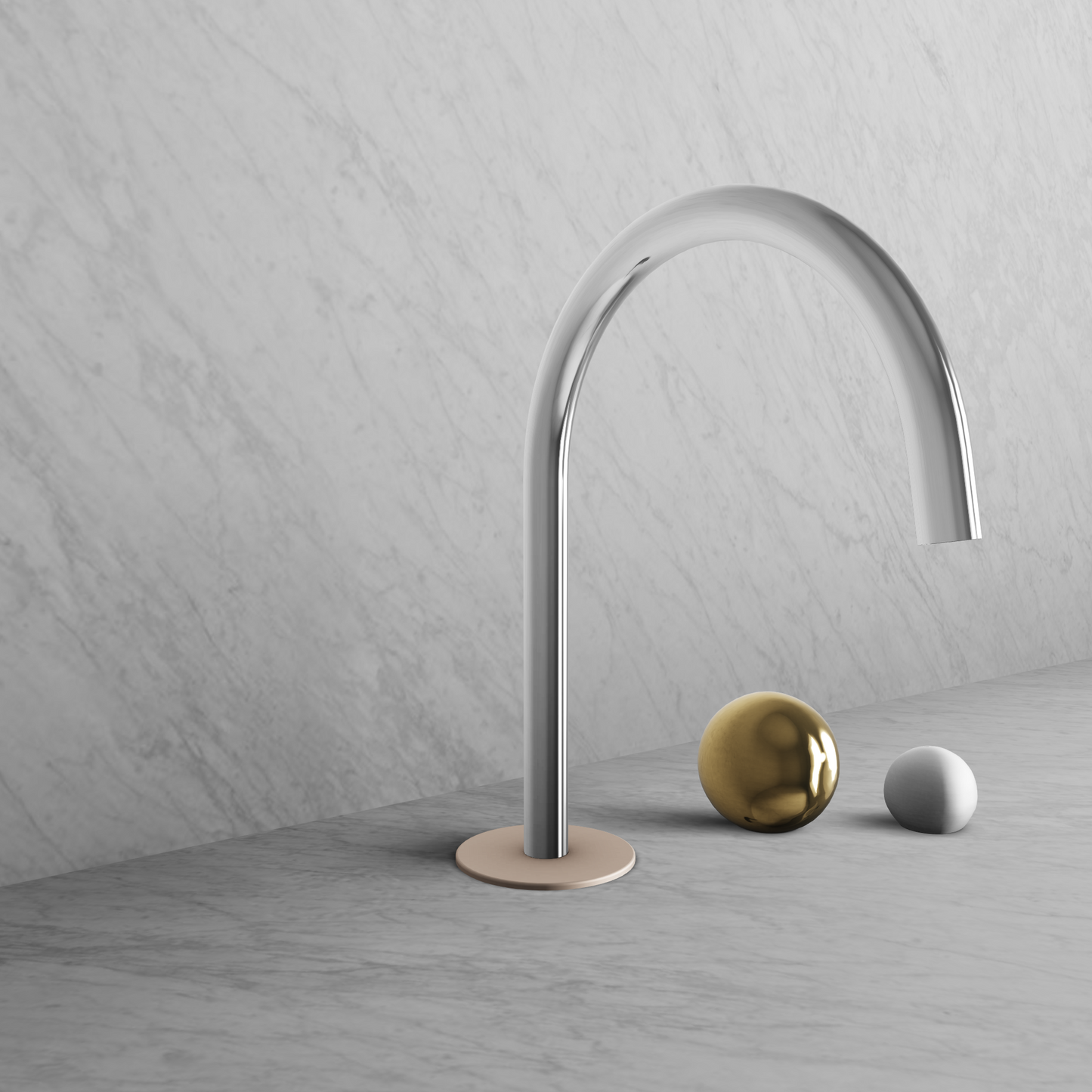 BARiL B35-8009-00L-CH Two-Handle Deck Mounted Lavatory Faucet