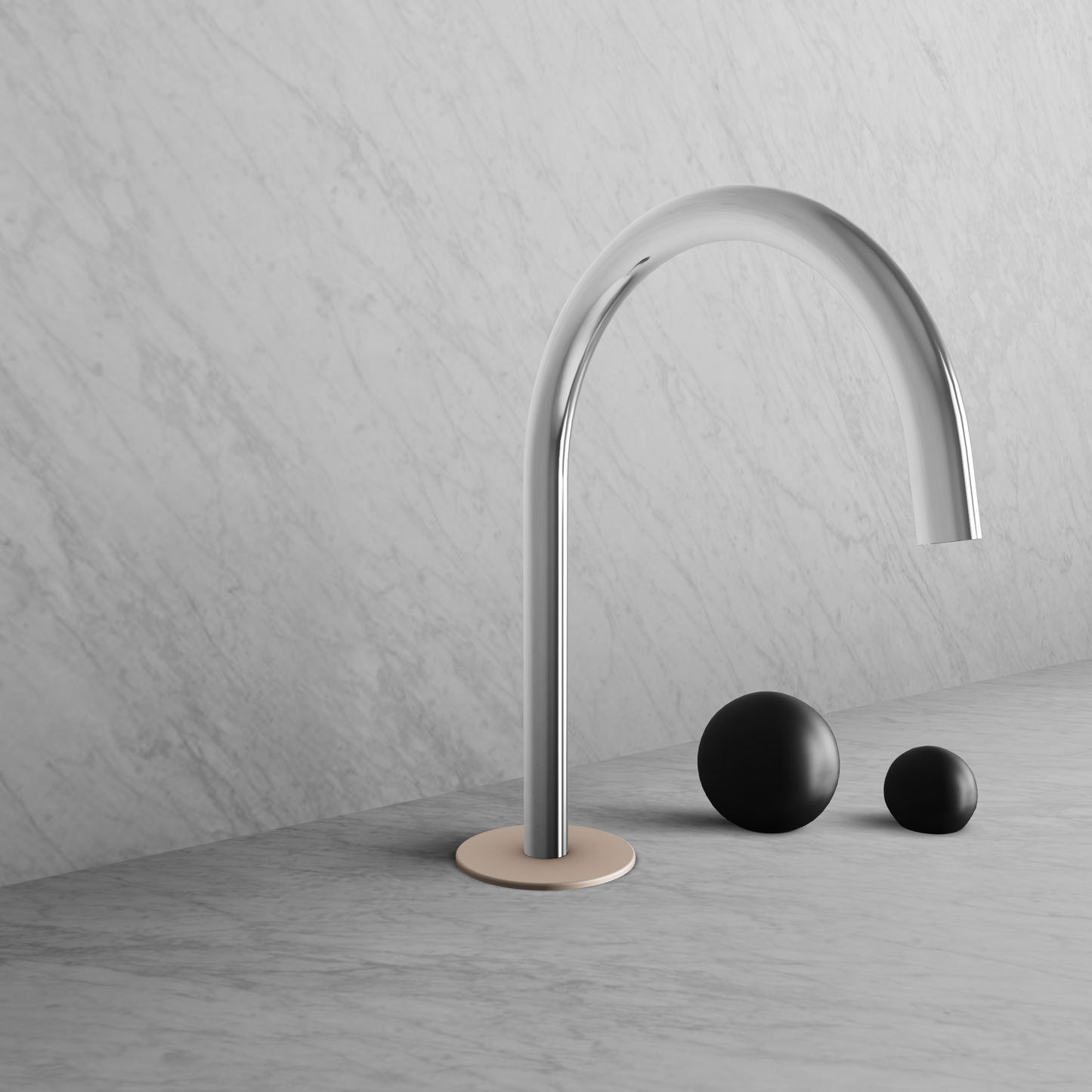 BARiL B35-8009-00L-CH Two-Handle Deck Mounted Lavatory Faucet