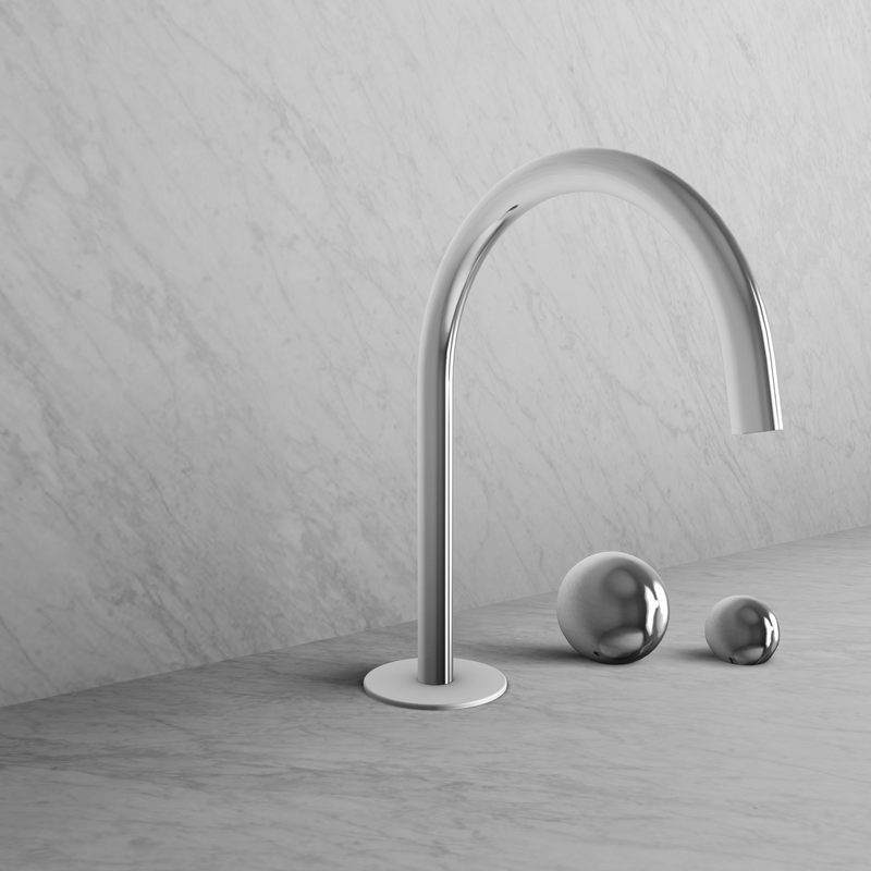 BARiL B35-8009-00L-CI Two-Handle Deck Mounted Lavatory Faucet - Parent