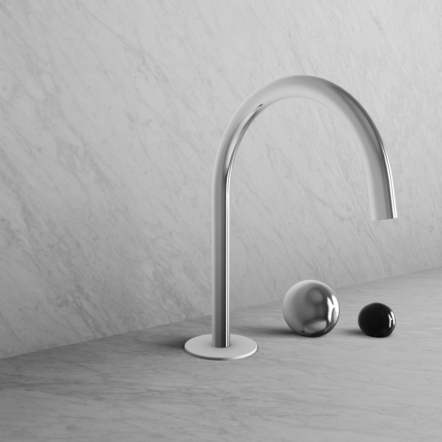 BARiL B35-8009-00L-CI Two-Handle Deck Mounted Lavatory Faucet