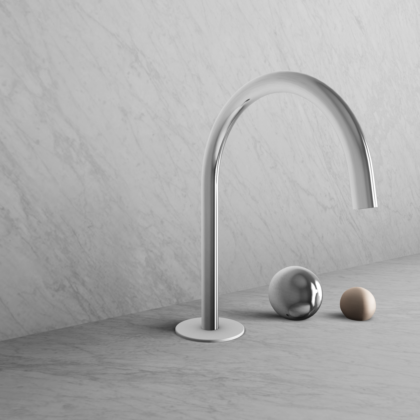 BARiL B35-8009-00L-CI Two-Handle Deck Mounted Lavatory Faucet
