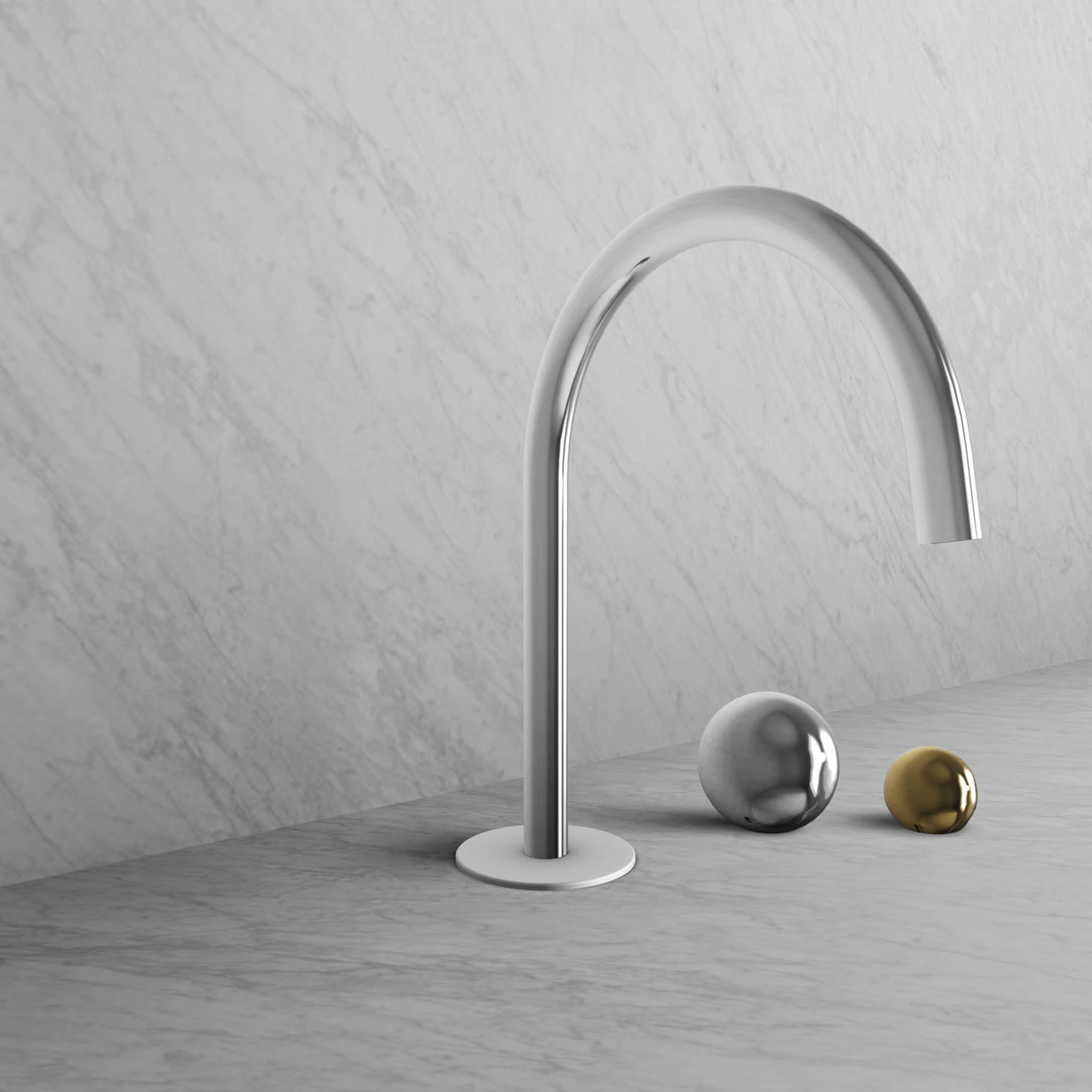 BARiL B35-8009-00L-CI Two-Handle Deck Mounted Lavatory Faucet