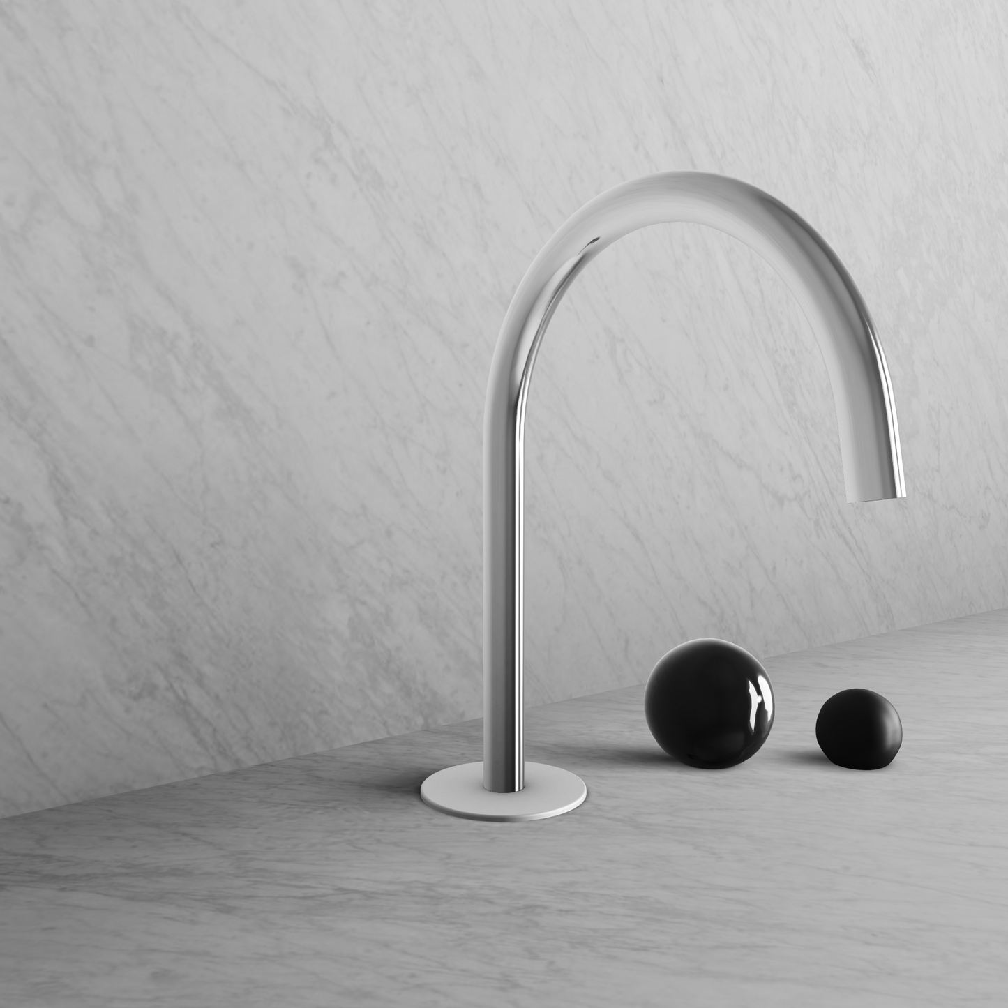 BARiL B35-8009-00L-CI Two-Handle Deck Mounted Lavatory Faucet
