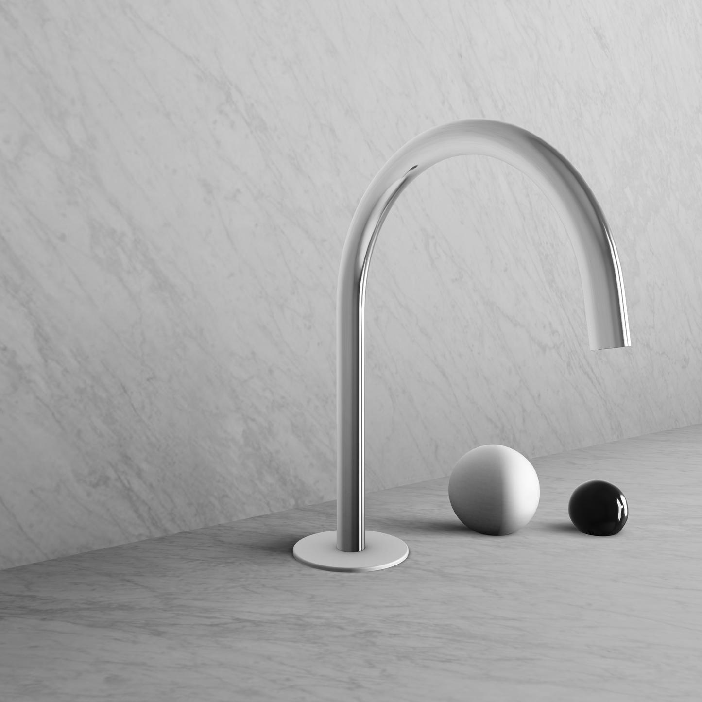 BARiL B35-8009-00L-CI Two-Handle Deck Mounted Lavatory Faucet