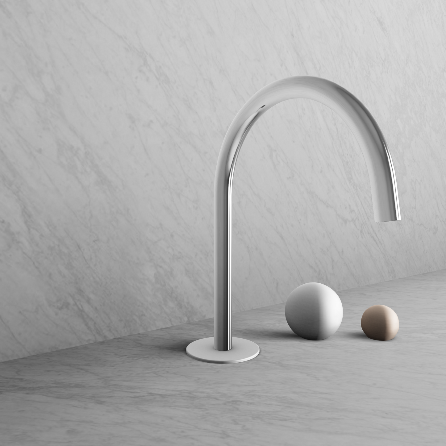 BARiL B35-8009-00L-CI Two-Handle Deck Mounted Lavatory Faucet