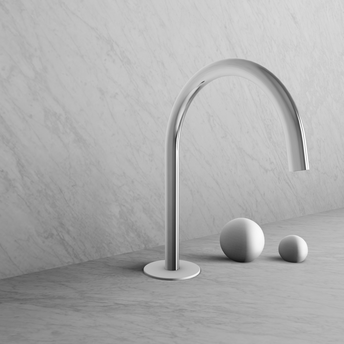 BARiL B35-8009-00L-CI Two-Handle Deck Mounted Lavatory Faucet