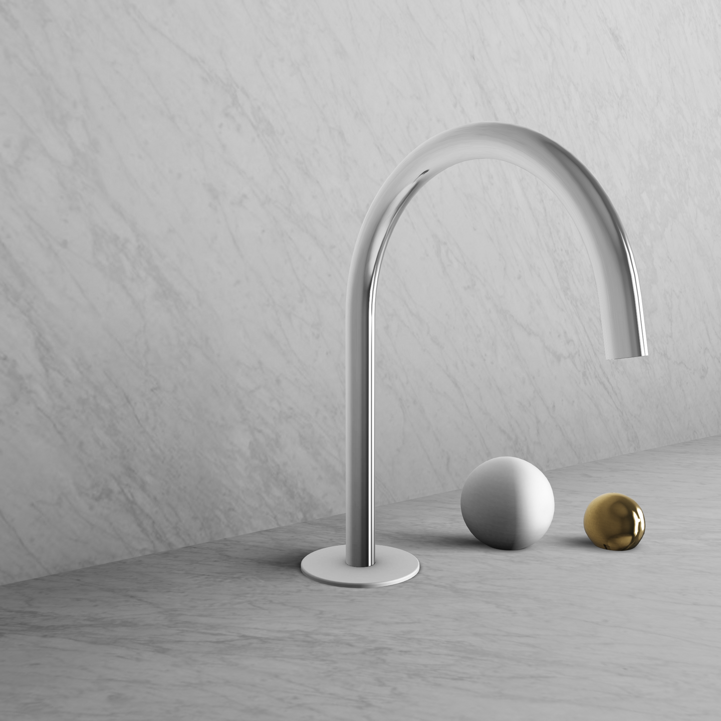 BARiL B35-8009-00L-CI Two-Handle Deck Mounted Lavatory Faucet
