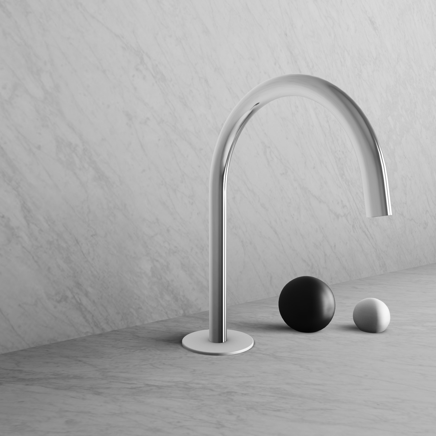BARiL B35-8009-00L-CI Two-Handle Deck Mounted Lavatory Faucet