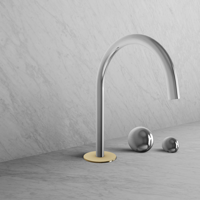 BARiL B35-8009-00L-CJ Two-Handle Deck Mounted Lavatory Faucet - Parent