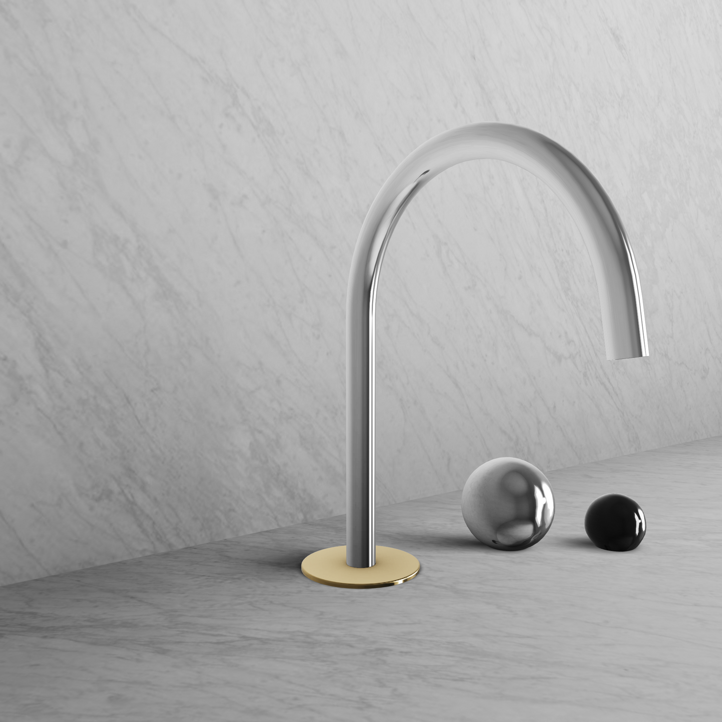 BARiL B35-8009-00L-CJ Two-Handle Deck Mounted Lavatory Faucet