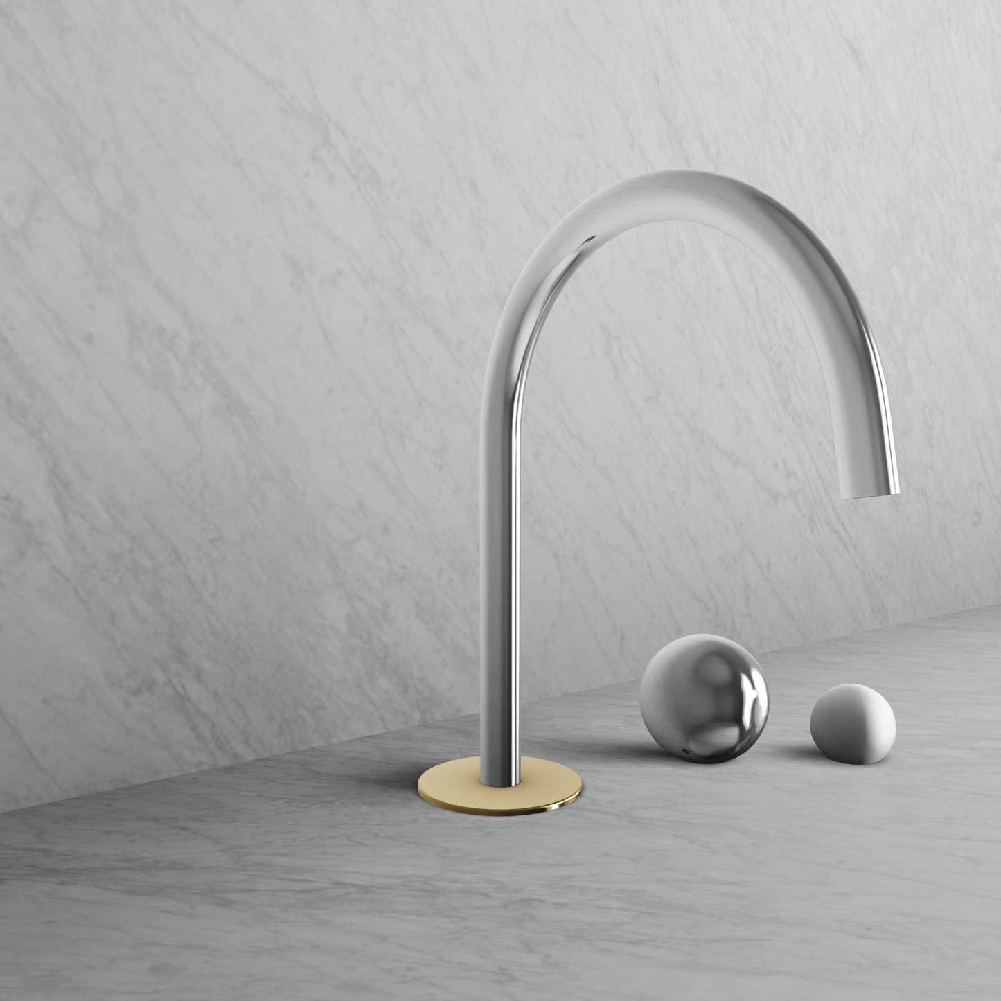 BARiL B35-8009-00L-CJ Two-Handle Deck Mounted Lavatory Faucet