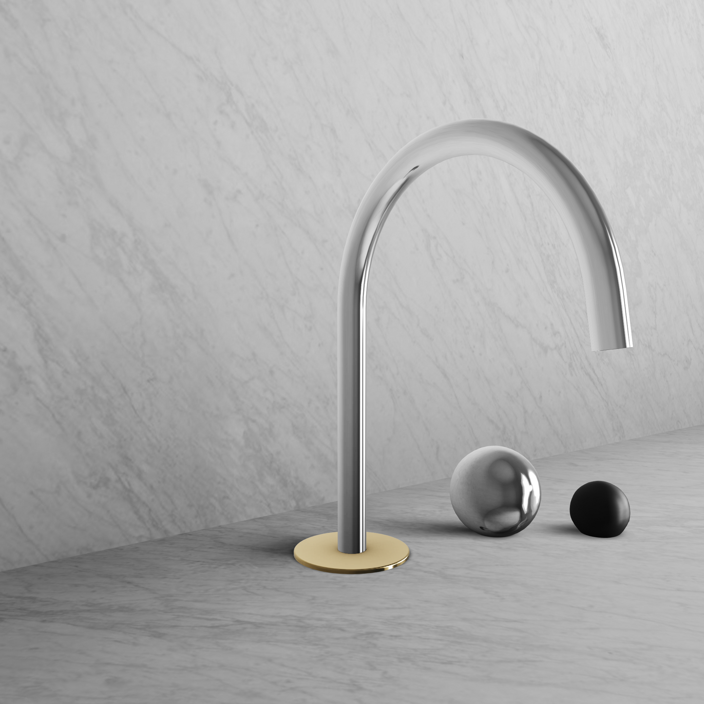 BARiL B35-8009-00L-CJ Two-Handle Deck Mounted Lavatory Faucet