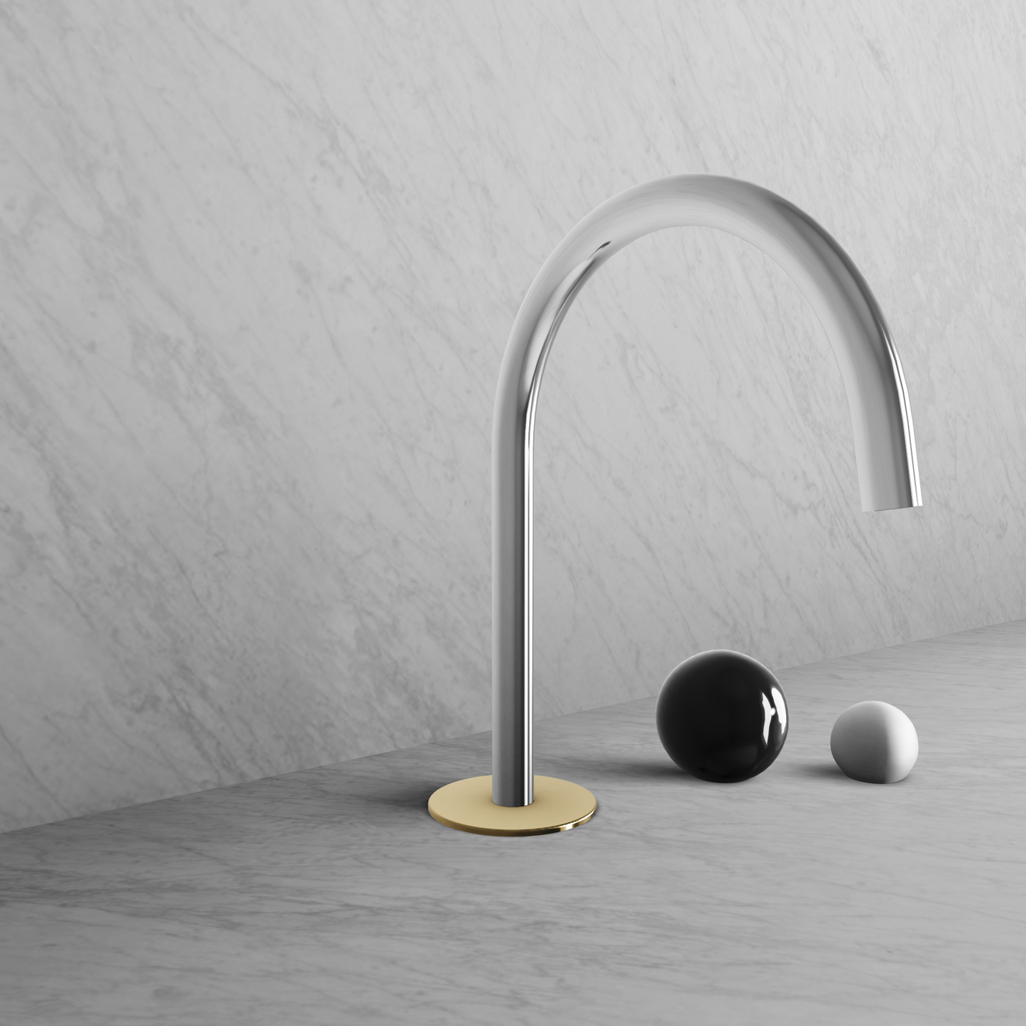 BARiL B35-8009-00L-CJ Two-Handle Deck Mounted Lavatory Faucet