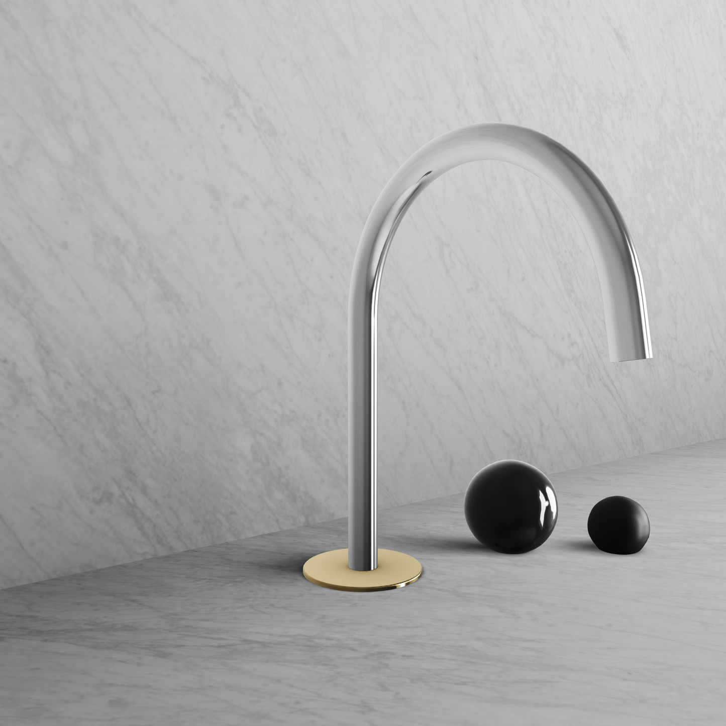 BARiL B35-8009-00L-CJ Two-Handle Deck Mounted Lavatory Faucet