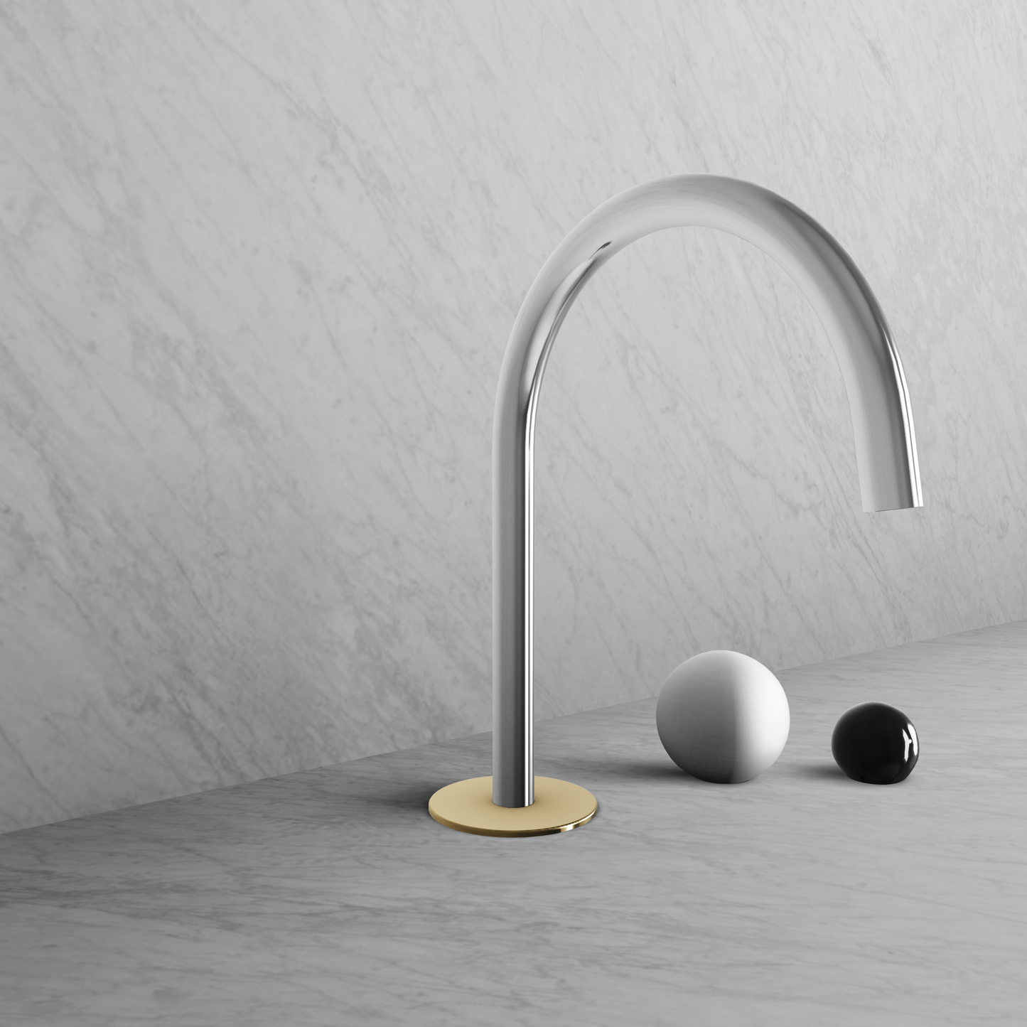BARiL B35-8009-00L-CJ Two-Handle Deck Mounted Lavatory Faucet