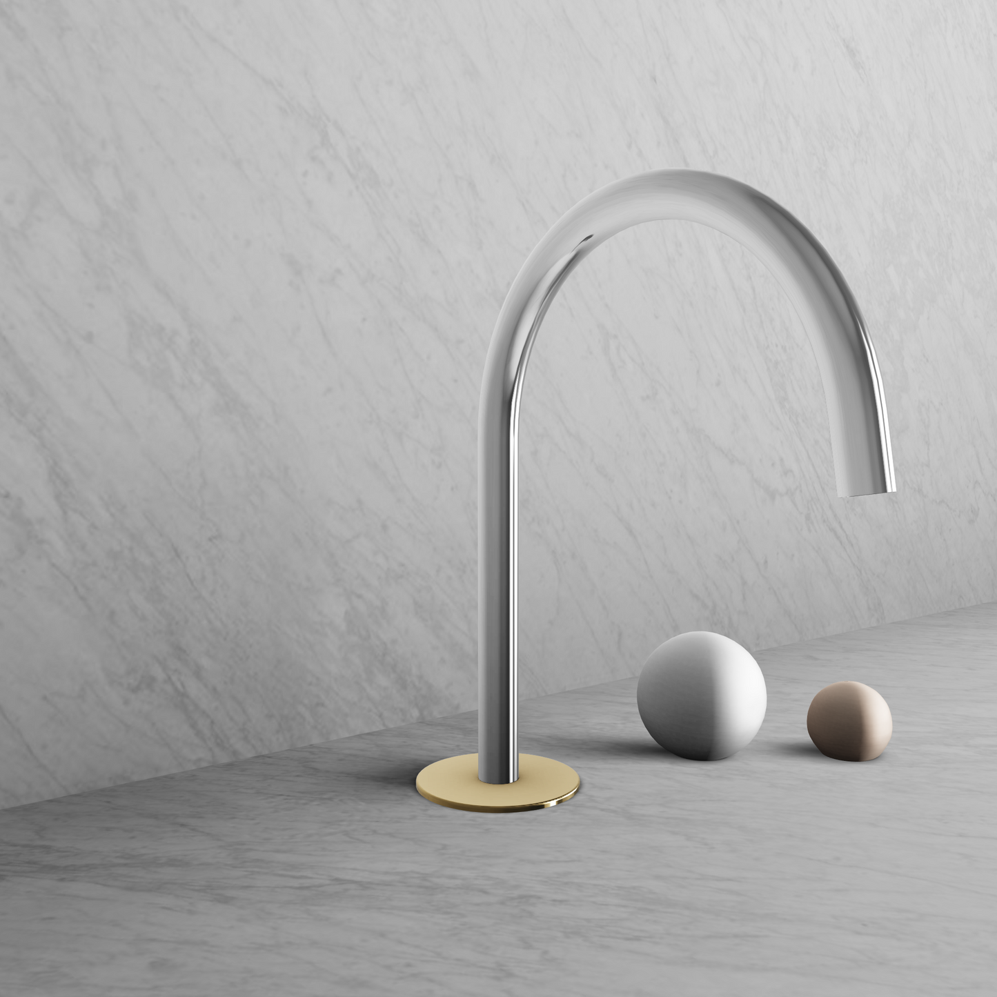 BARiL B35-8009-00L-CJ Two-Handle Deck Mounted Lavatory Faucet