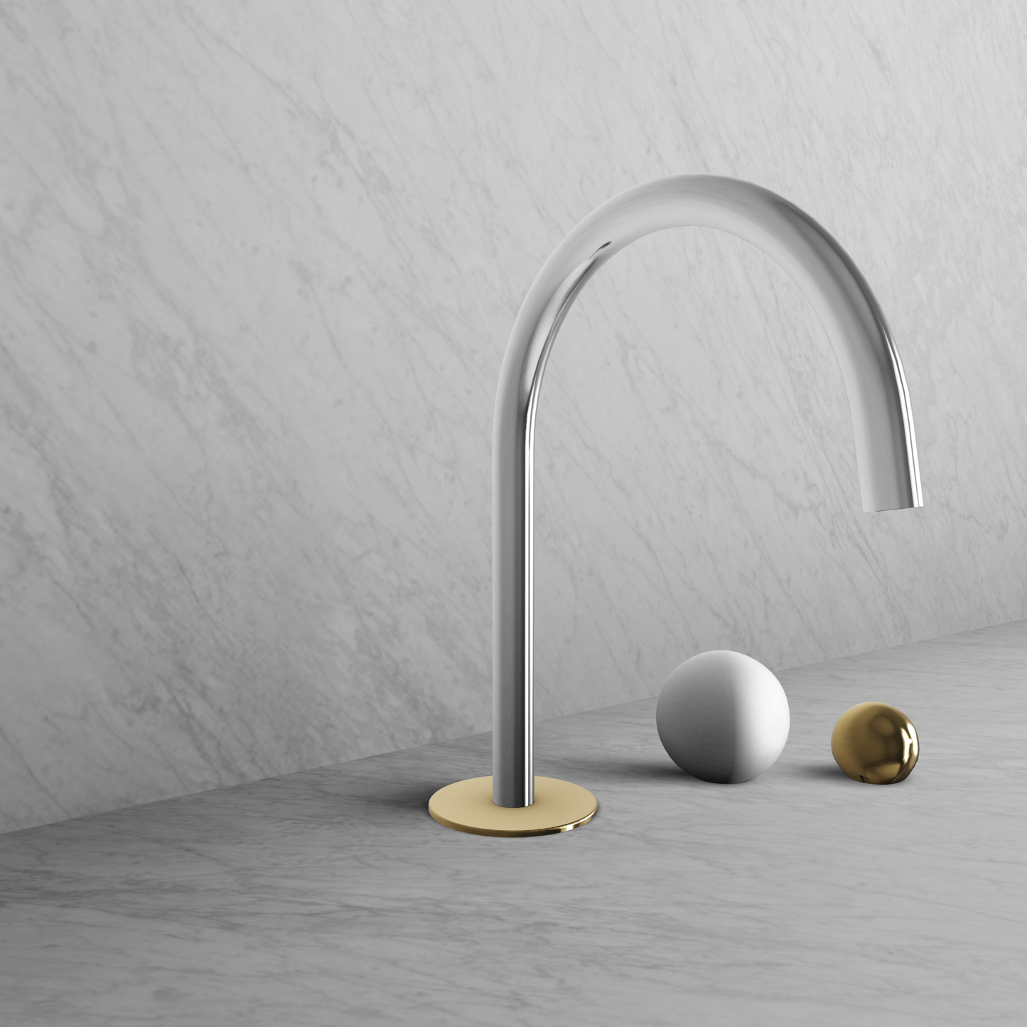 BARiL B35-8009-00L-CJ Two-Handle Deck Mounted Lavatory Faucet