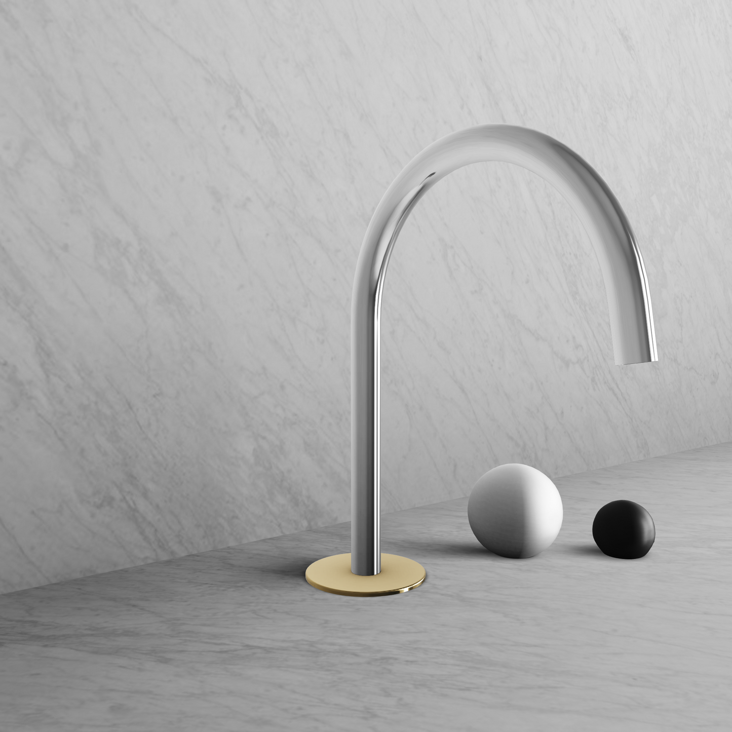 BARiL B35-8009-00L-CJ Two-Handle Deck Mounted Lavatory Faucet