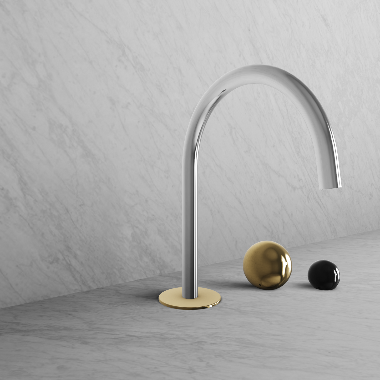 BARiL B35-8009-00L-CJ Two-Handle Deck Mounted Lavatory Faucet
