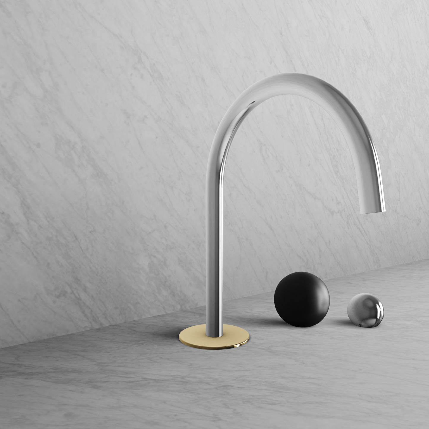 BARiL B35-8009-00L-CJ Two-Handle Deck Mounted Lavatory Faucet