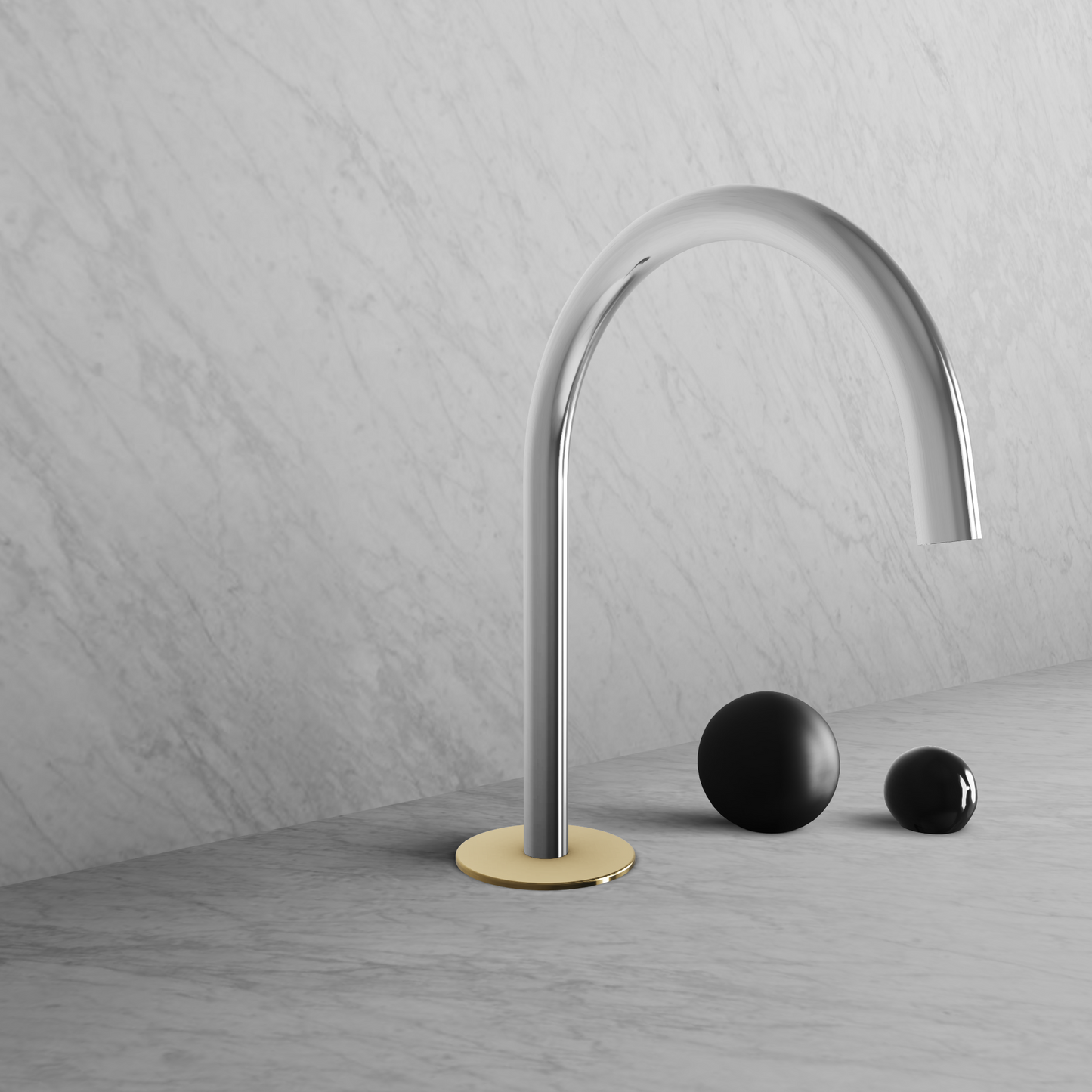 BARiL B35-8009-00L-CJ Two-Handle Deck Mounted Lavatory Faucet
