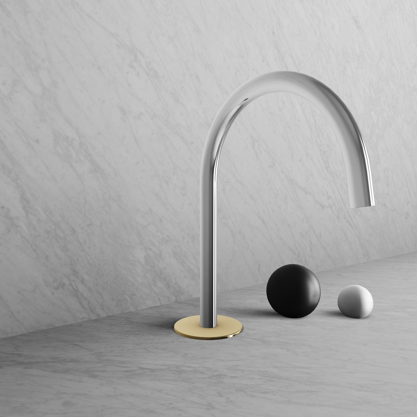 BARiL B35-8009-00L-CJ Two-Handle Deck Mounted Lavatory Faucet