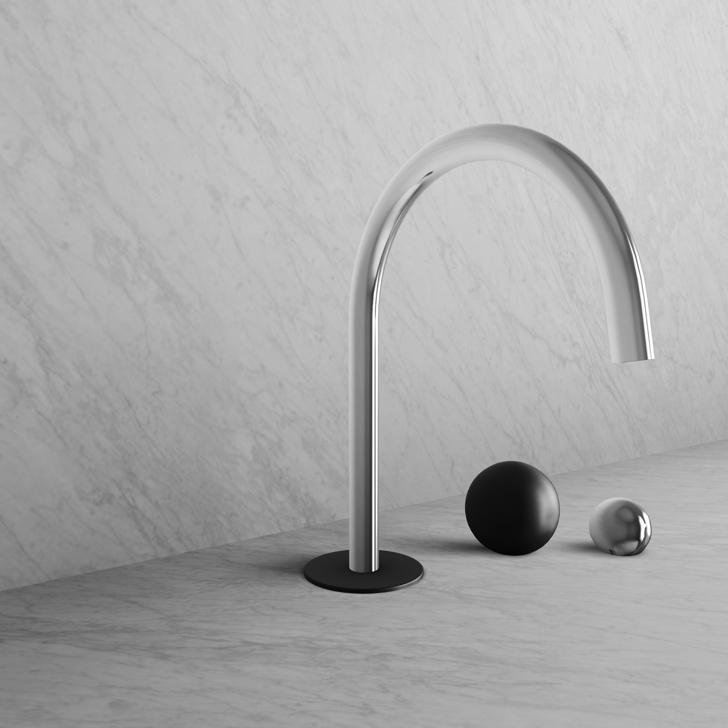 BARiL B35-8009-00L-CK Two-Handle Deck Mounted Lavatory Faucet