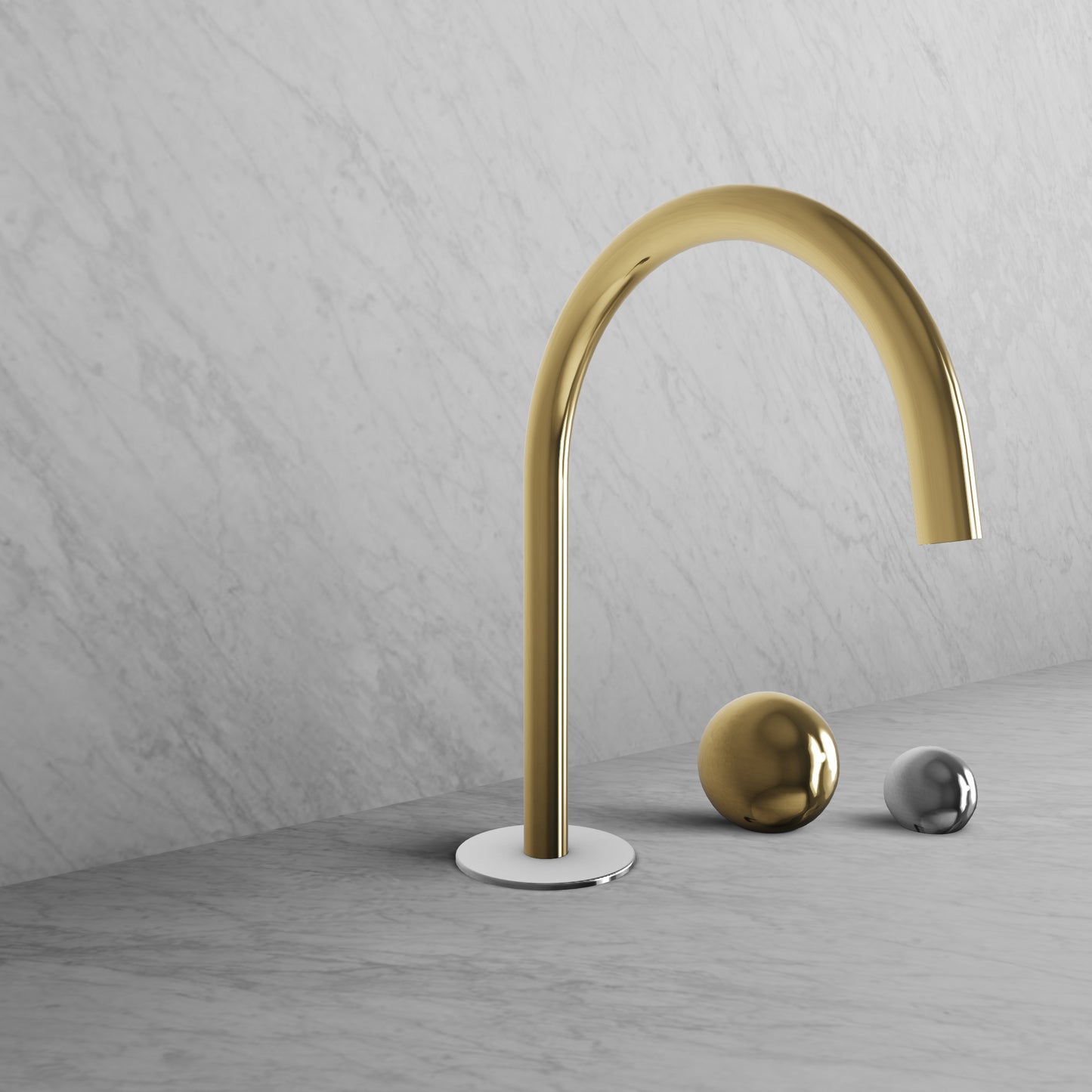 BARiL B35-8009-00L-JC Two-Handle Deck Mounted Lavatory Faucet