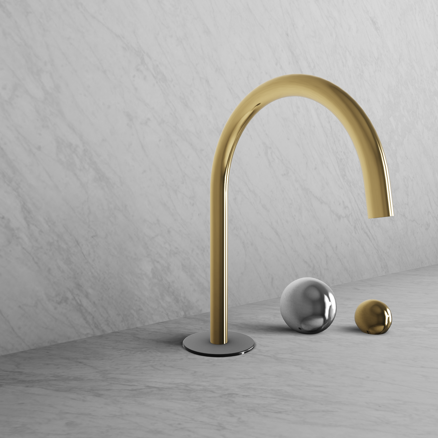 BARiL B35-8009-00L-JE Two-Handle Deck Mounted Lavatory Faucet
