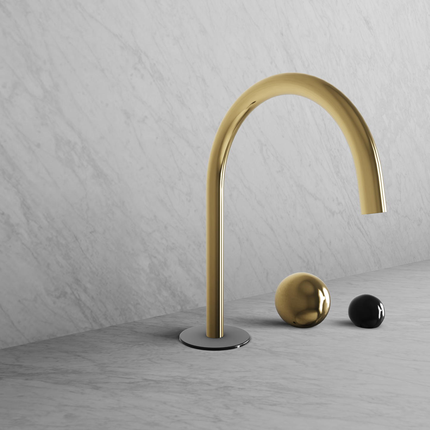 BARiL B35-8009-00L-JE Two-Handle Deck Mounted Lavatory Faucet