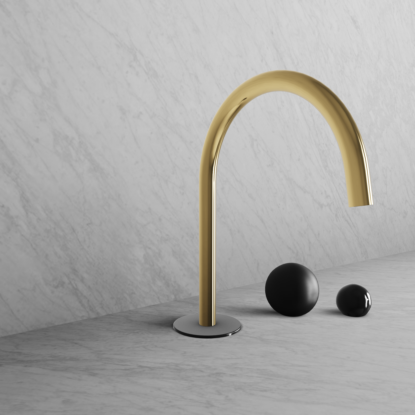 BARiL B35-8009-00L-JE Two-Handle Deck Mounted Lavatory Faucet