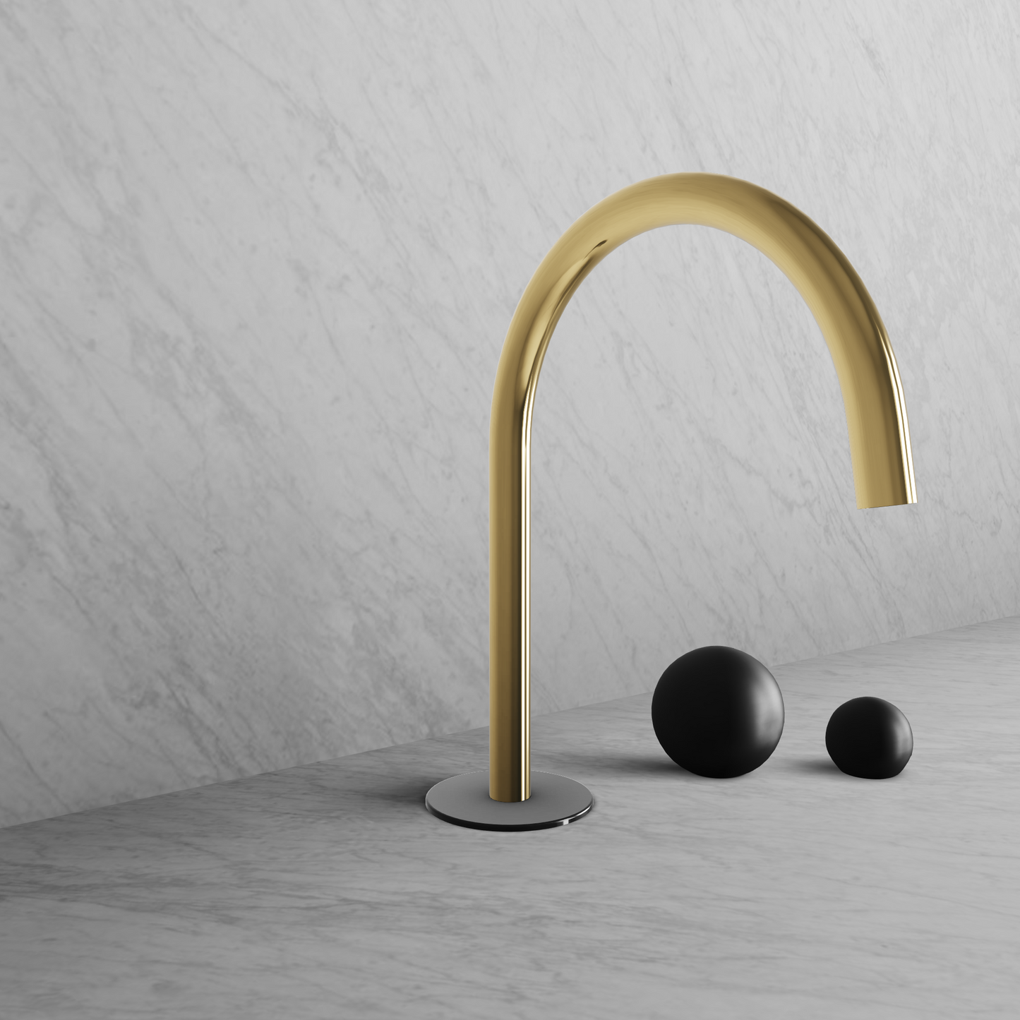 BARiL B35-8009-00L-JE Two-Handle Deck Mounted Lavatory Faucet